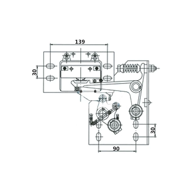 Elevator Door Lock Point GS75-11